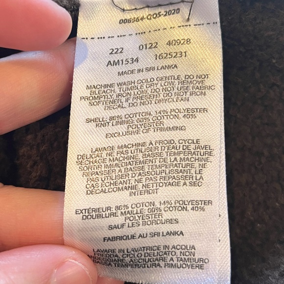 Columbia 1/4 zip pullover sweater men’s XL heathered brown fleece lined nice! - Picture 7 of 8